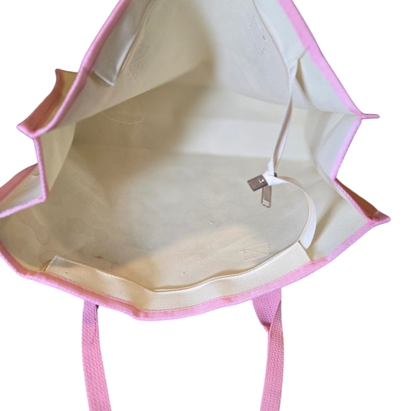 Hello Kitty Pink and White Zipper Tote Bag - Picture 9 of 9
